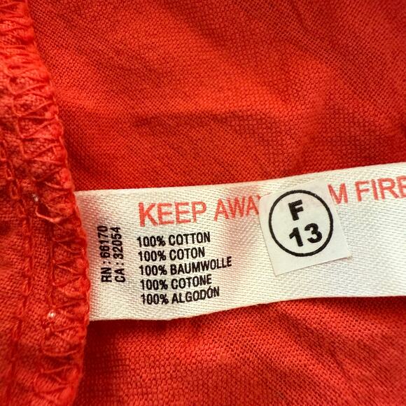 Free People midi dress cotton boho smocked back boho Medium - Picture 11 of 12